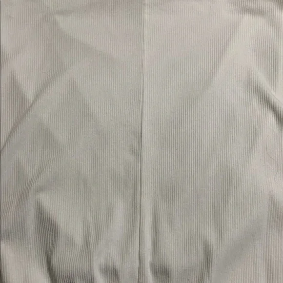 Evereve Women’s Paige Draped Ribbed White Large Long Sleeve Top Lagenlook Quiet - Picture 13 of 13